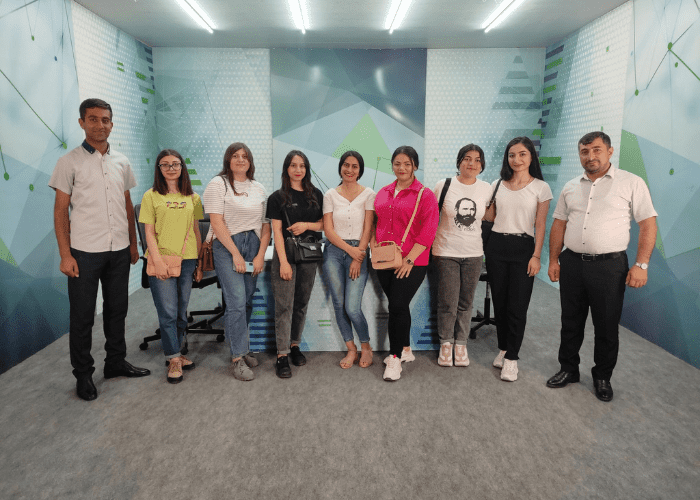 Learn and cooperate. The guests of Tavush TV were the students of the