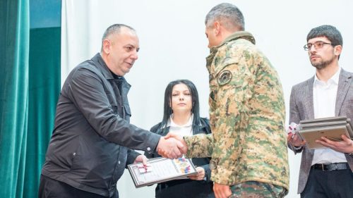 «Տոնդ շնորհավոր, հայ զինվոր»․ Իջևանում նշեցին Հայոց բանակի օրը